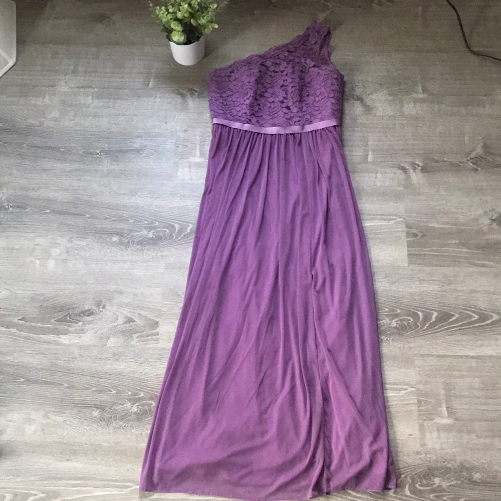 David’s Bridal Lavender Dress